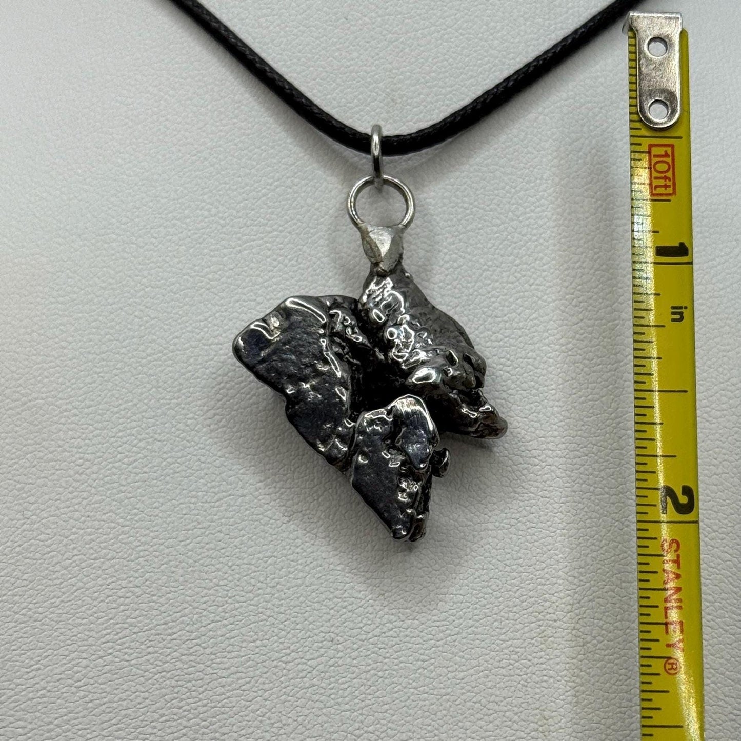 Beautiful Aletai Meteorite Pendant, 13.01 grams, Astronomy Gift, Authentic Meteorite, Meteorite Jewelry, Meteorite Pendant, COA, Space Gift