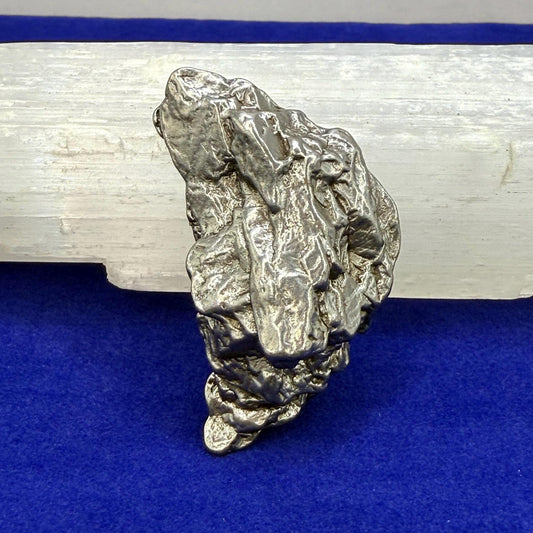 Meteorite Specimen Campo del Cielo 32.81 grams, Crescent Shape, Astronomy Gift, Space Gift, Iron Paperweight, COA, Iron Meteorite, Meteorite