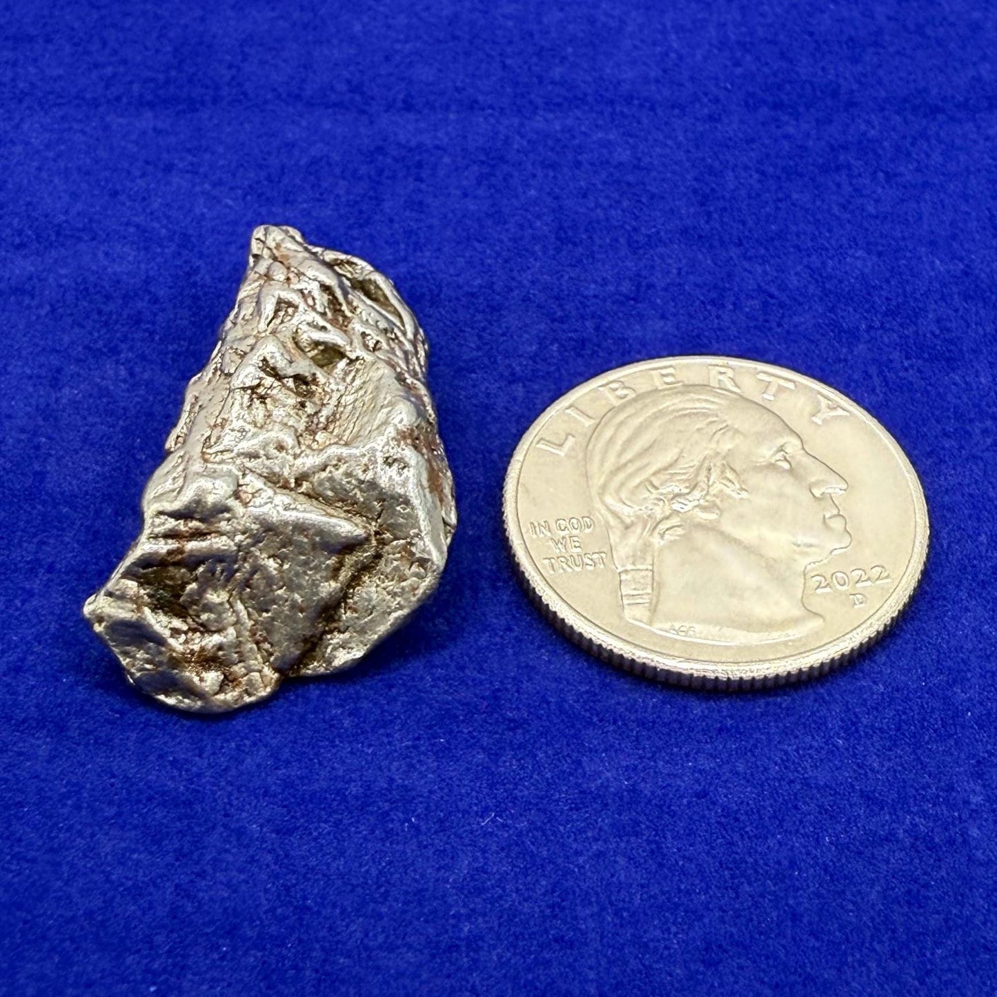 Beautiful Aletai Meteorite Specimen, 21.44 grams, COA, Meteorite Collection, Astronomy Gift, Authentic Iron Meteorite, Space Gift, Space