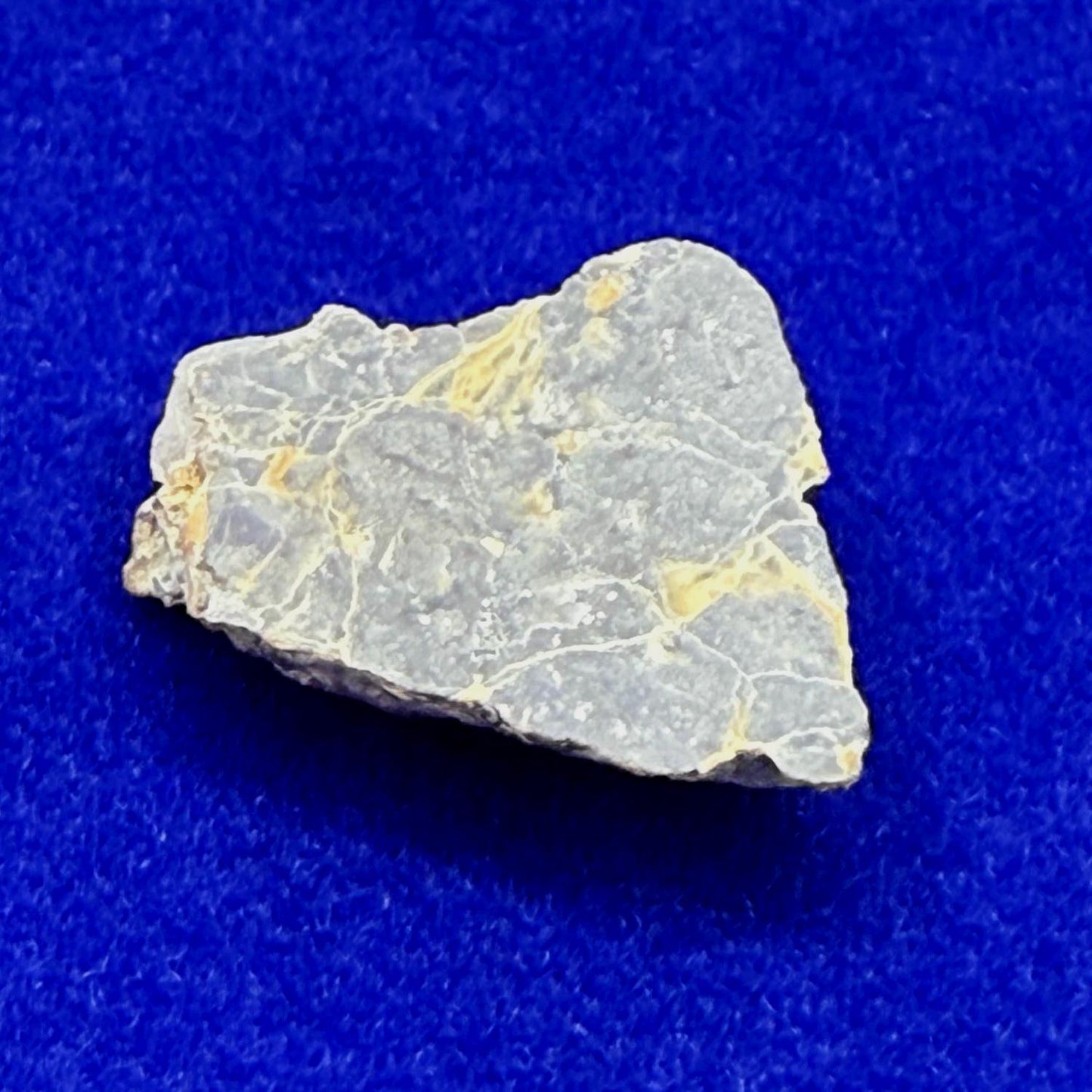 NWA 11182 Moon/Lunar Slice, Moon Rock, Moon Meteorite, Lunar Feldspathic Breccia, Meteorite Collection, Space Gift, Astronomy Gift, 0.66g