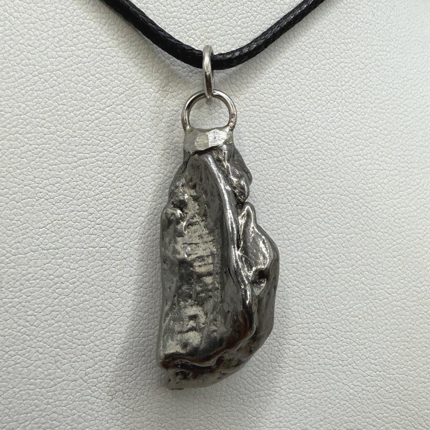 Beautiful Aletai Meteorite Pendant, 14.41 grams, Astronomy Gift, Authentic Meteorite, Meteorite Jewelry, Meteorite Pendant, COA, Space Gift