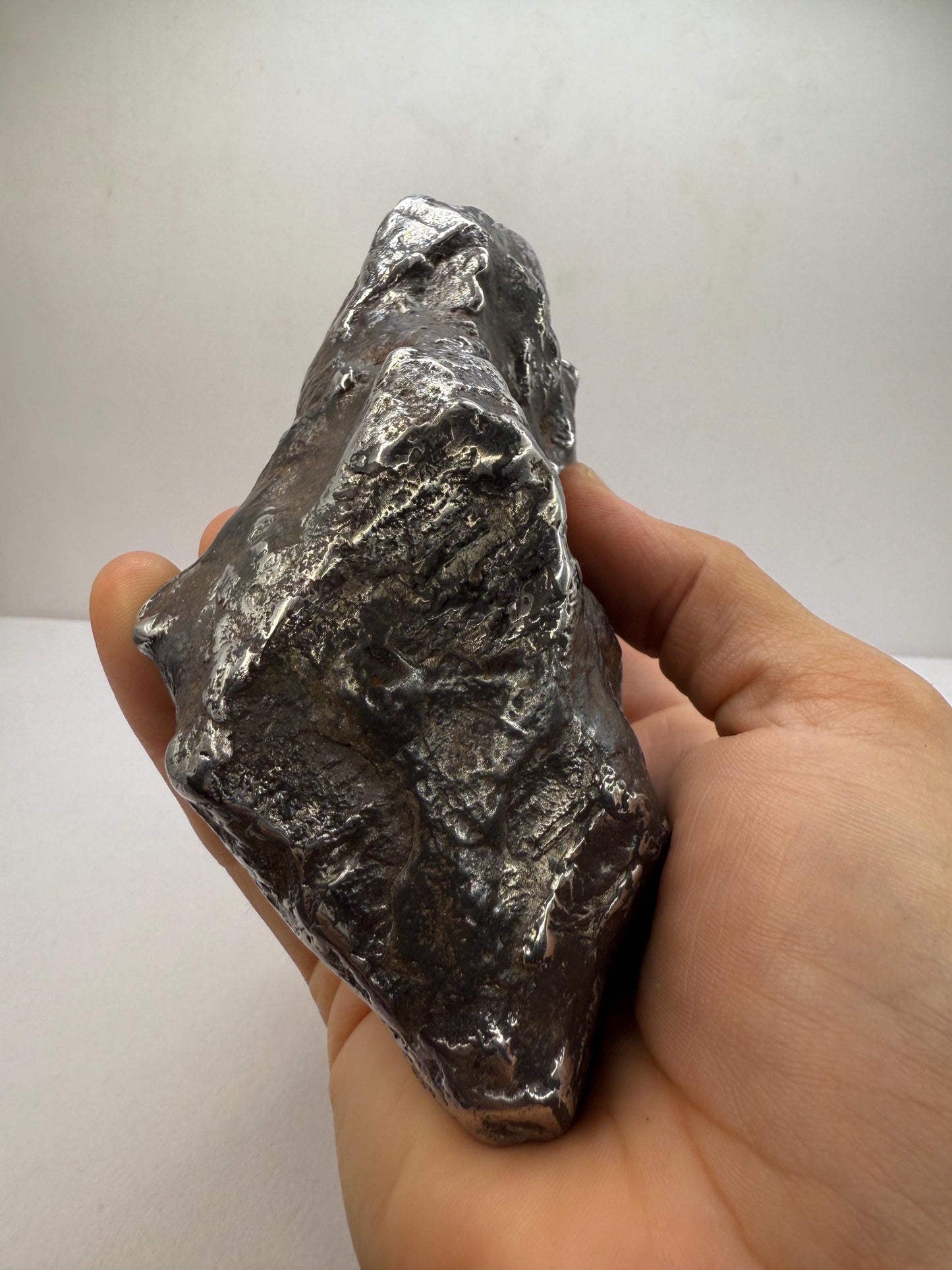 Beautiful Large Aletai Meteorite Specimen, 3 lbs 12oz, Meteorite Collection, Astronomy Gift, Authentic Meteorite, Space Gift, Office Decor