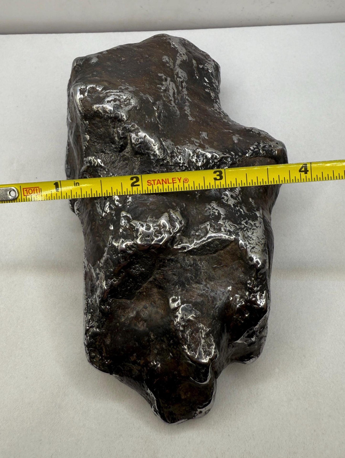 Beautiful Large Aletai Meteorite Specimen, 3 lbs 12oz, Meteorite Collection, Astronomy Gift, Authentic Meteorite, Space Gift, Office Decor