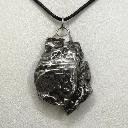 Beautiful Aletai Meteorite Pendant, 42.61 grams, Astronomy Gift, Authentic Meteorite, Meteorite Jewelry, Meteorite Pendant, COA, Space Gift