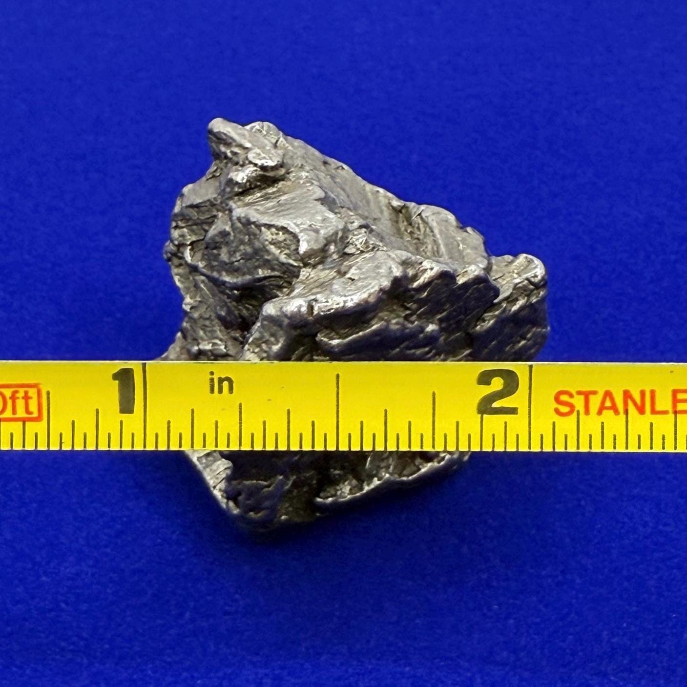 Beautiful Aletai Meteorite Specimen, 74.60 grams, COA, Meteorite Collection, Astronomy Gift, Authentic Iron Meteorite, Space Gift, Space