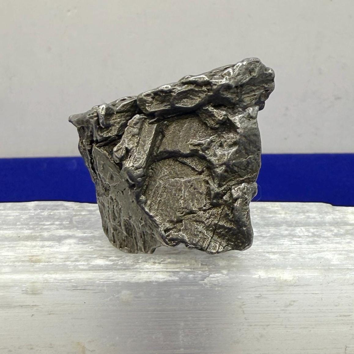 Beautiful Aletai Meteorite Specimen, 74.60 grams, COA, Meteorite Collection, Astronomy Gift, Authentic Iron Meteorite, Space Gift, Space