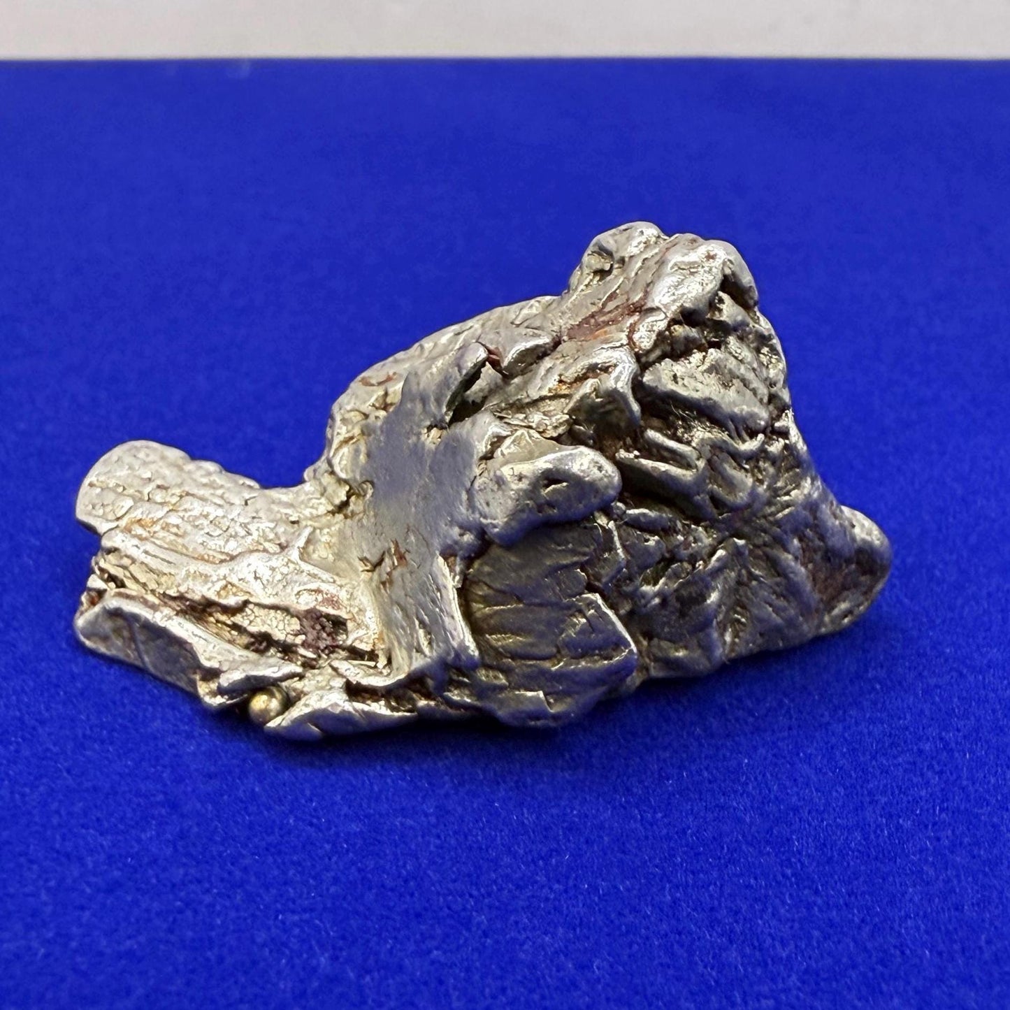 Beautiful Aletai Meteorite Specimen, 45.85 grams, COA, Meteorite Collection, Astronomy Gift, Authentic Iron Meteorite, Space Gift, Space