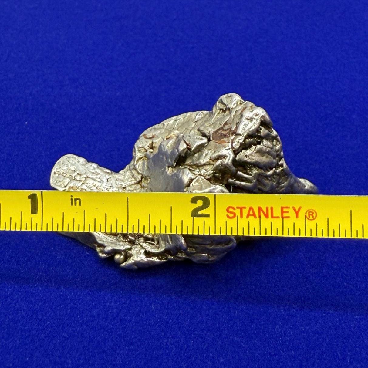 Beautiful Aletai Meteorite Specimen, 45.85 grams, COA, Meteorite Collection, Astronomy Gift, Authentic Iron Meteorite, Space Gift, Space
