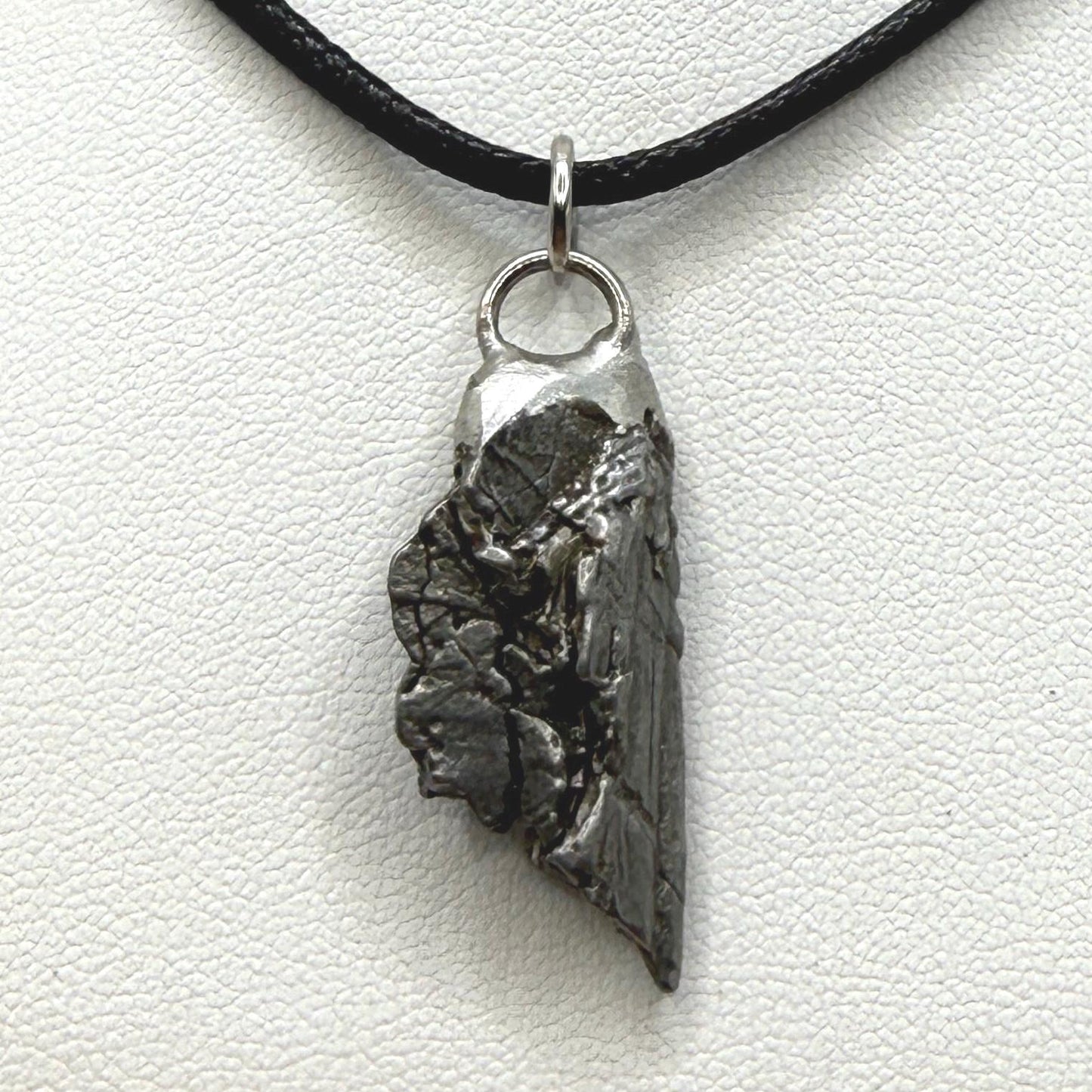Beautiful Aletai Meteorite Pendant, 6.56 grams, Astronomy Gift, Authentic Meteorite, Meteorite Jewelry, Meteorite Pendant, COA, Space Gift