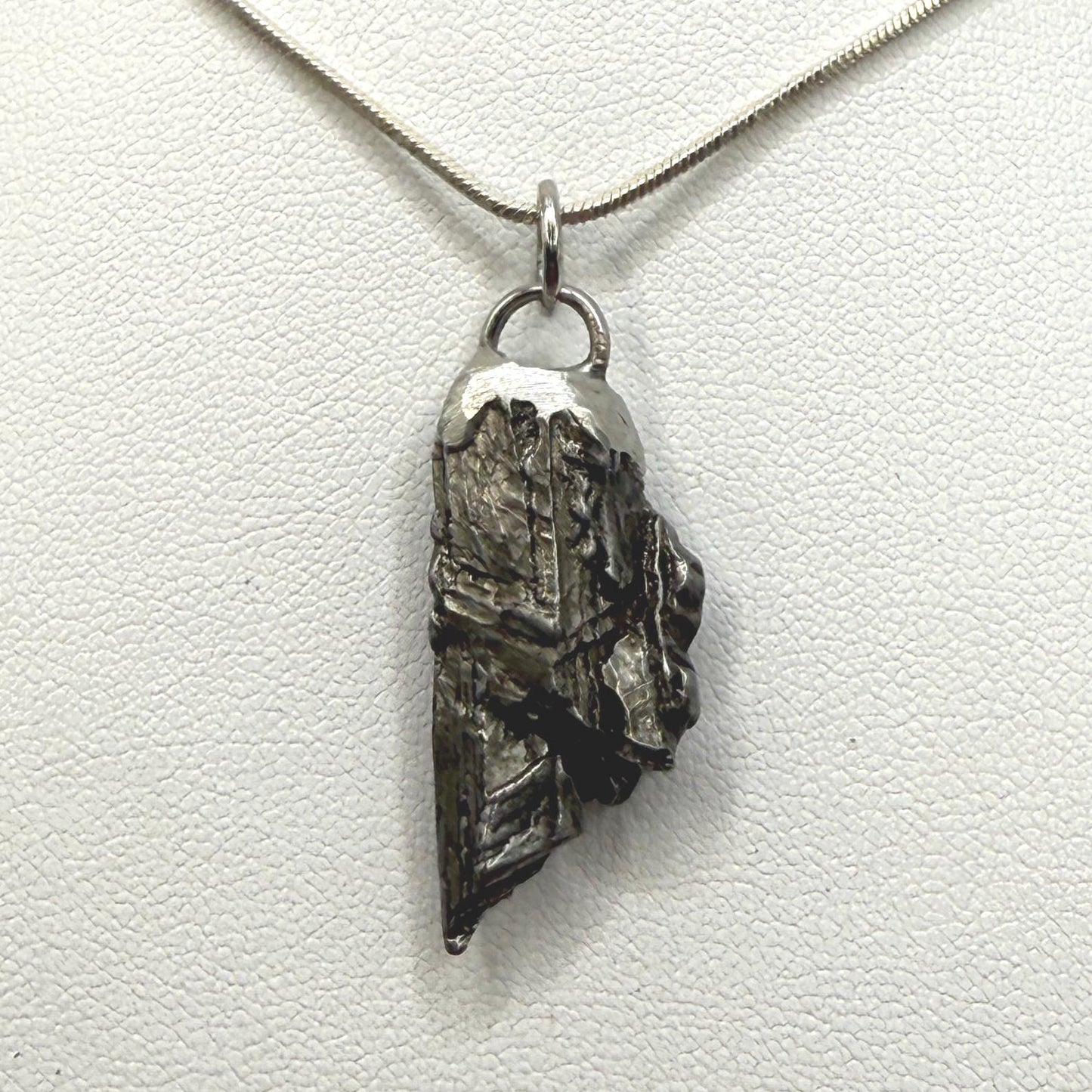 Beautiful Aletai Meteorite Pendant, 6.56 grams, Astronomy Gift, Authentic Meteorite, Meteorite Jewelry, Meteorite Pendant, COA, Space Gift