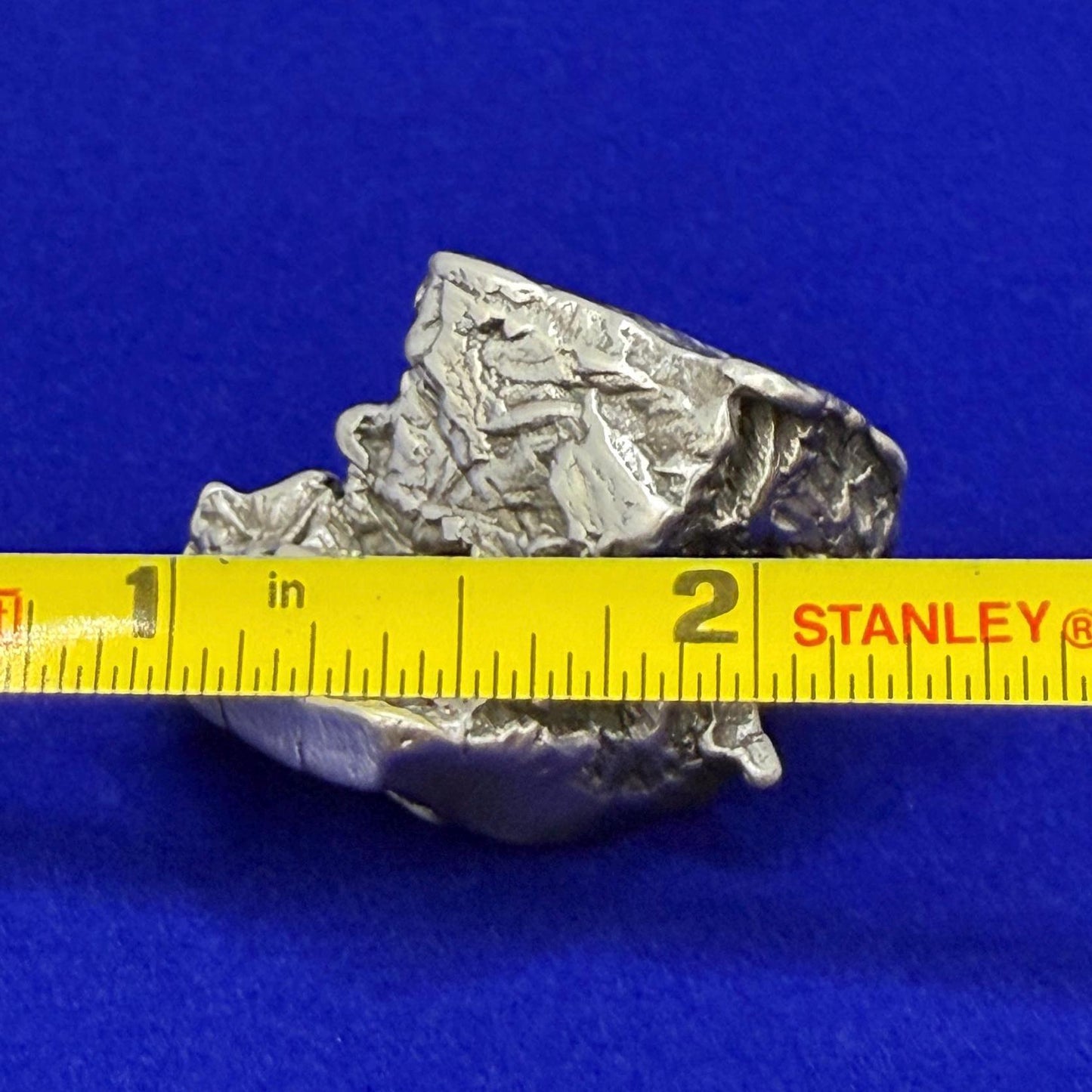 Beautiful Aletai Meteorite Specimen, 47.38 grams, COA, Meteorite Collection, Astronomy Gift, Authentic Iron Meteorite, Space Gift, Space