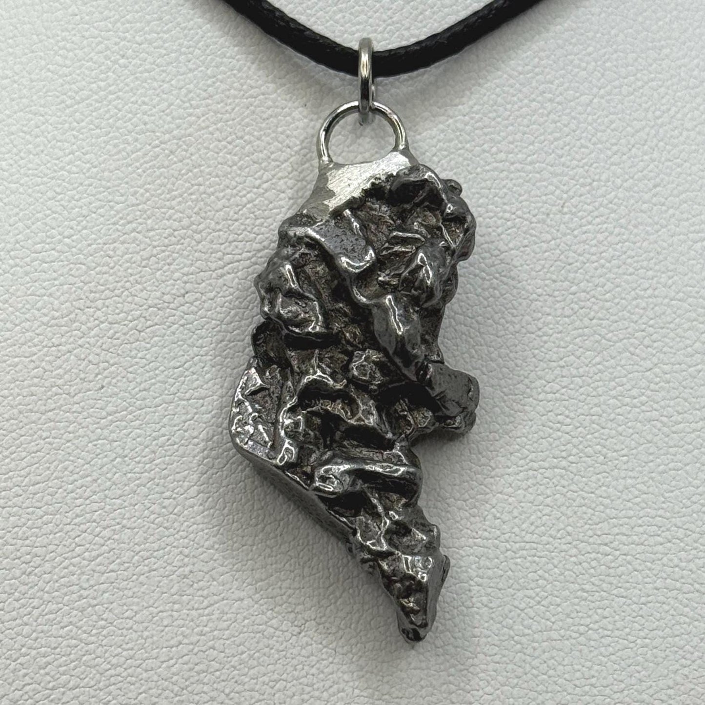 Beautiful Meteorite Campo del Cielo Pendant 15.31 grams, Astronomy Gift, Authentic Meteorite, Meteorite Jewelry, Meteorite Pendant, COA