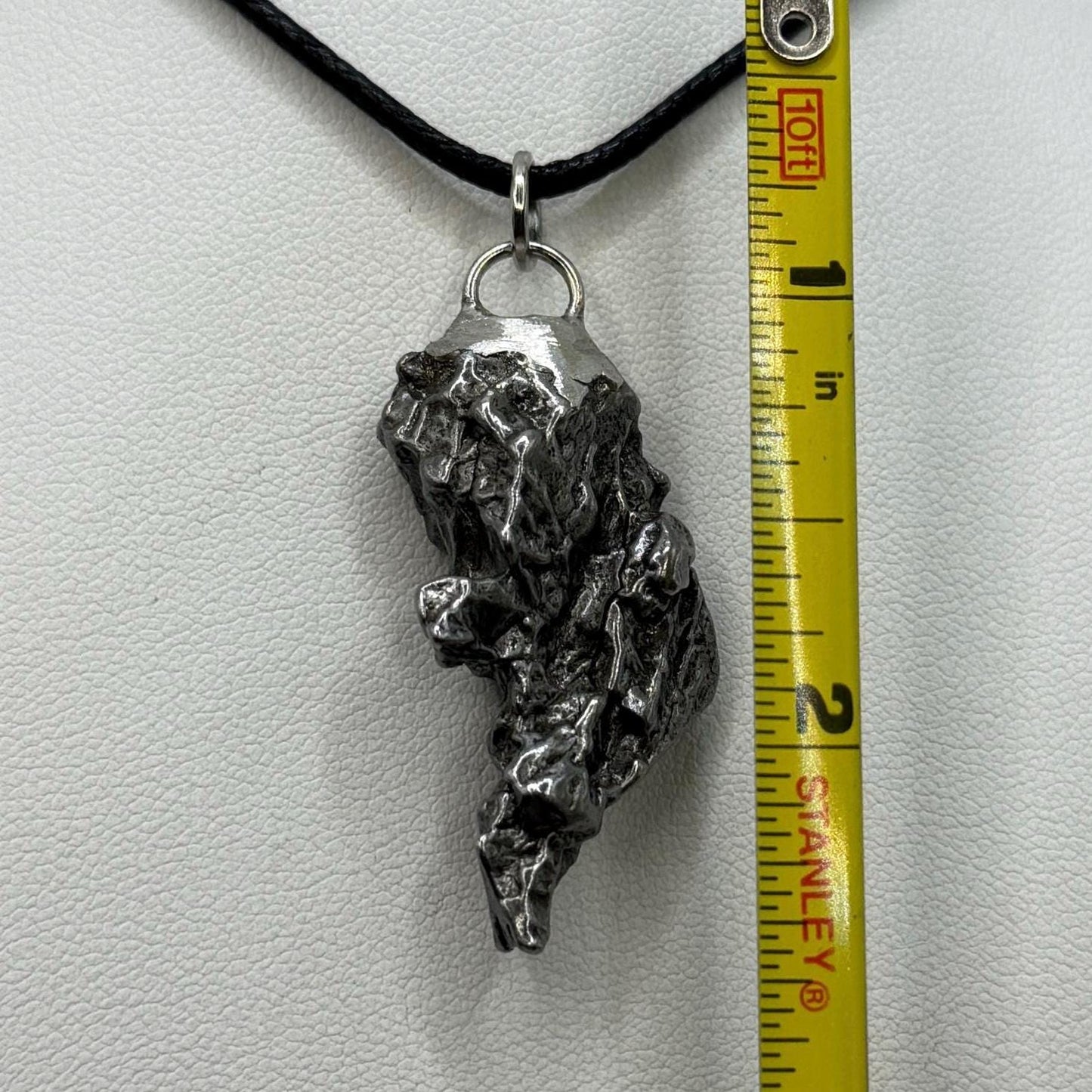 Beautiful Meteorite Campo del Cielo Pendant 15.31 grams, Astronomy Gift, Authentic Meteorite, Meteorite Jewelry, Meteorite Pendant, COA