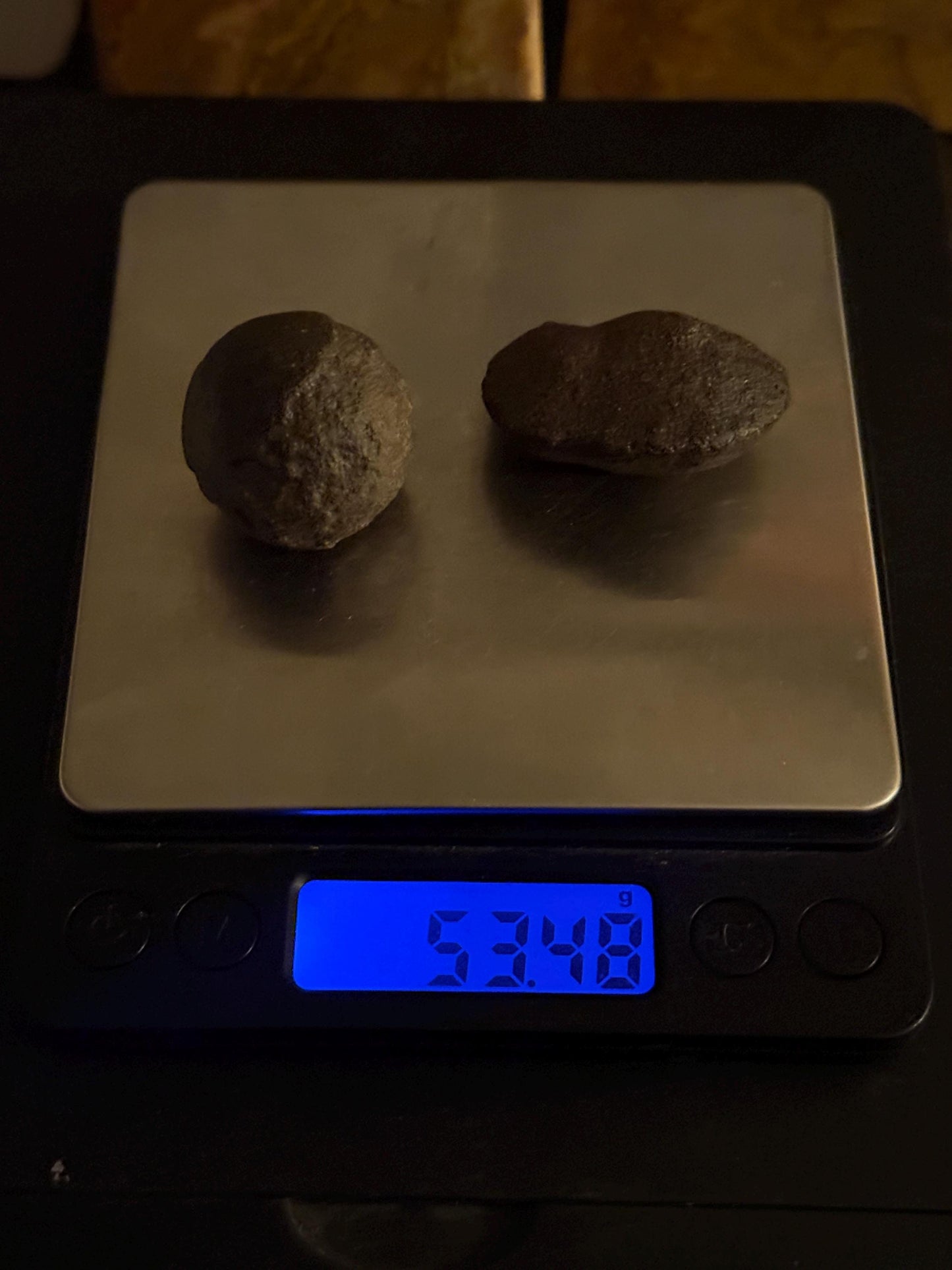 Moqui Marbles, Pair of Stones, Top Quality Stones, Shaman Stones, Southern Utah, Thunder Stones, Hopi Marbles, Sandstone, 53.48 grams