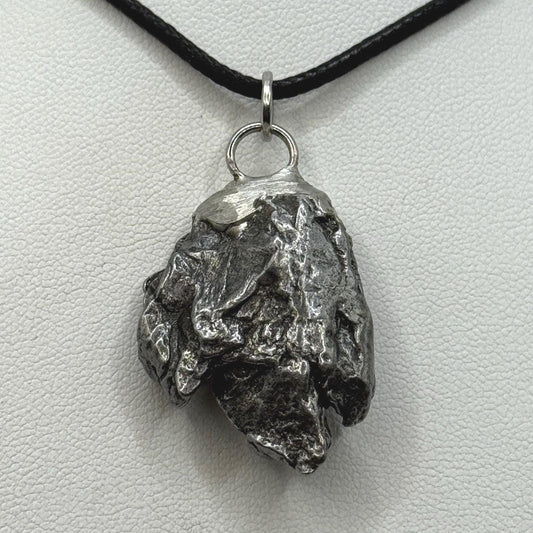 Beautiful Meteorite Campo del Cielo Pendant 17.70 grams, Astronomy Gift, Authentic Meteorite, Meteorite Jewelry, Meteorite Pendant, COA
