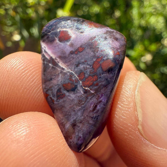 Sugalite Specimen, Polished Sugalite, Rare Sugalite, Inner Peace, South African, Reiki Energy Work, Authentic Sugalite, 10.99 grams