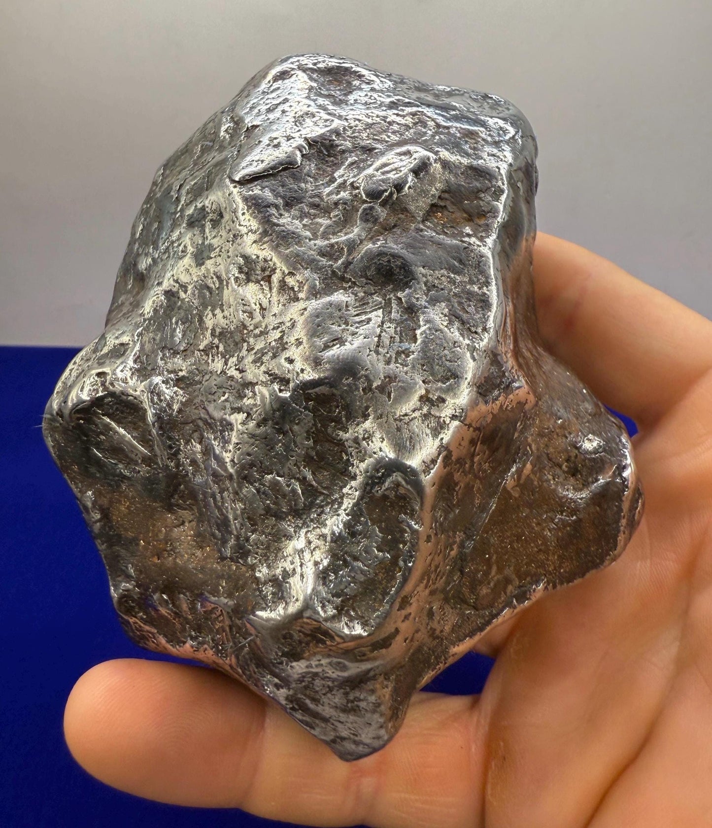 Beautiful Large Aletai Meteorite Specimen, 3 lbs 2.1oz, Meteorite Collection, Astronomy Gift, Authentic Meteorite, Space Gift, Office Decor