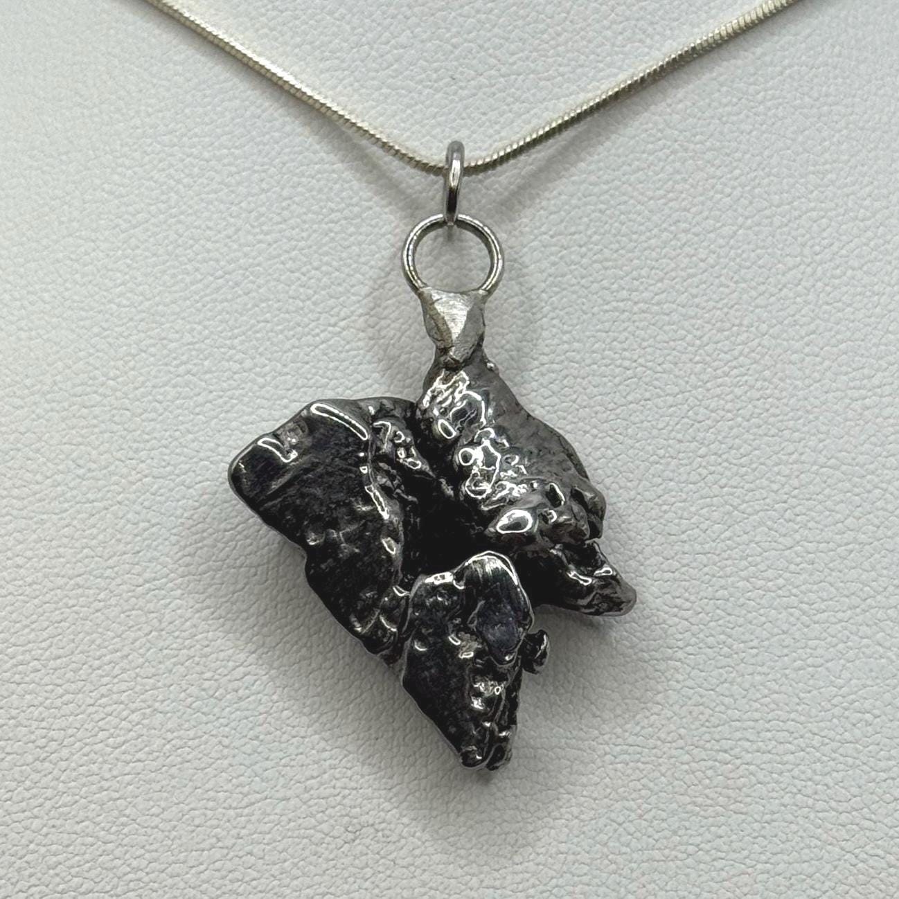 Beautiful Aletai Meteorite Pendant, 13.01 grams, Astronomy Gift, Authentic Meteorite, Meteorite Jewelry, Meteorite Pendant, COA, Space Gift