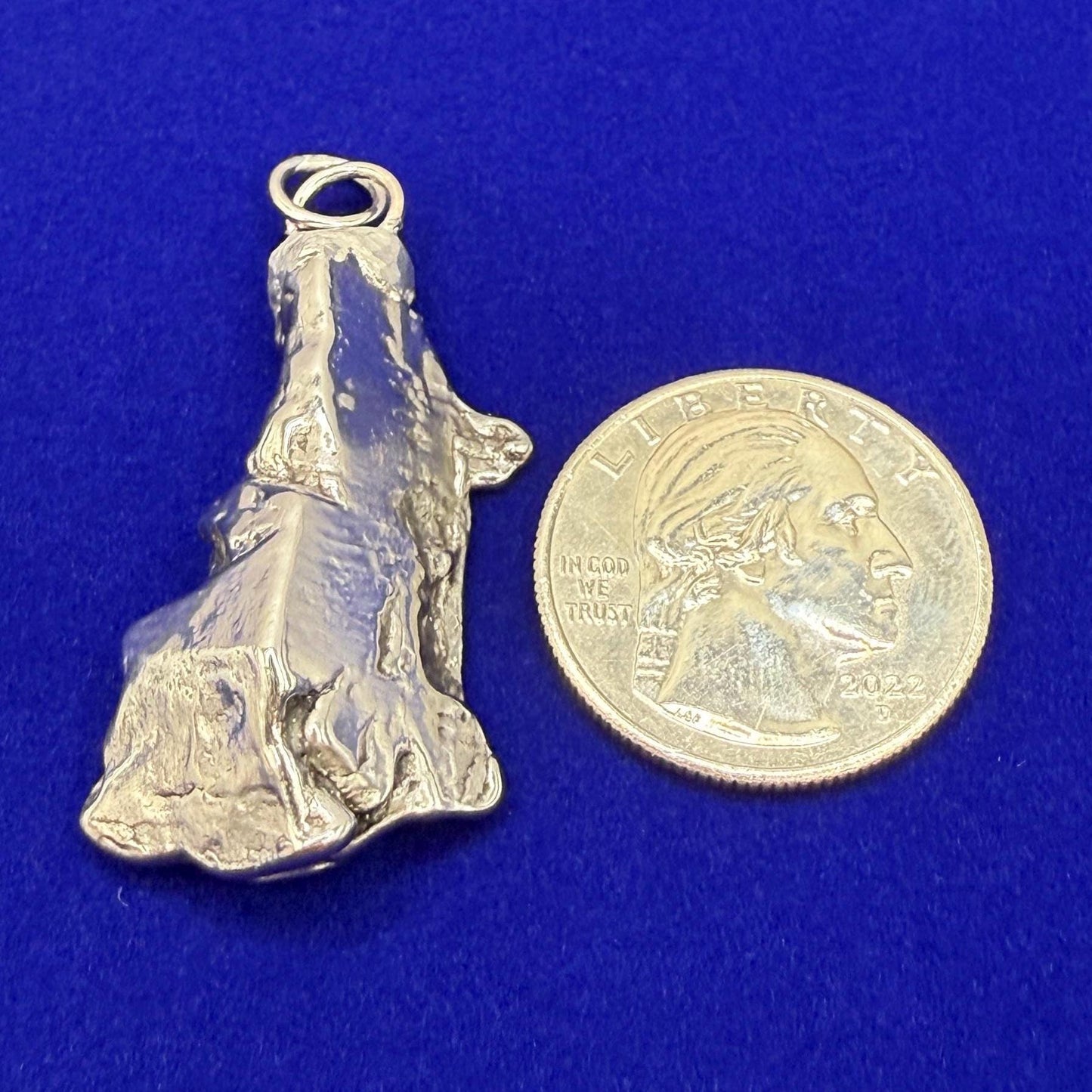 Beautiful Aletai Meteorite Pendant, 20.50 grams, Astronomy Gift, Authentic Meteorite, Meteorite Jewelry, Meteorite Pendant, COA, Space Gift