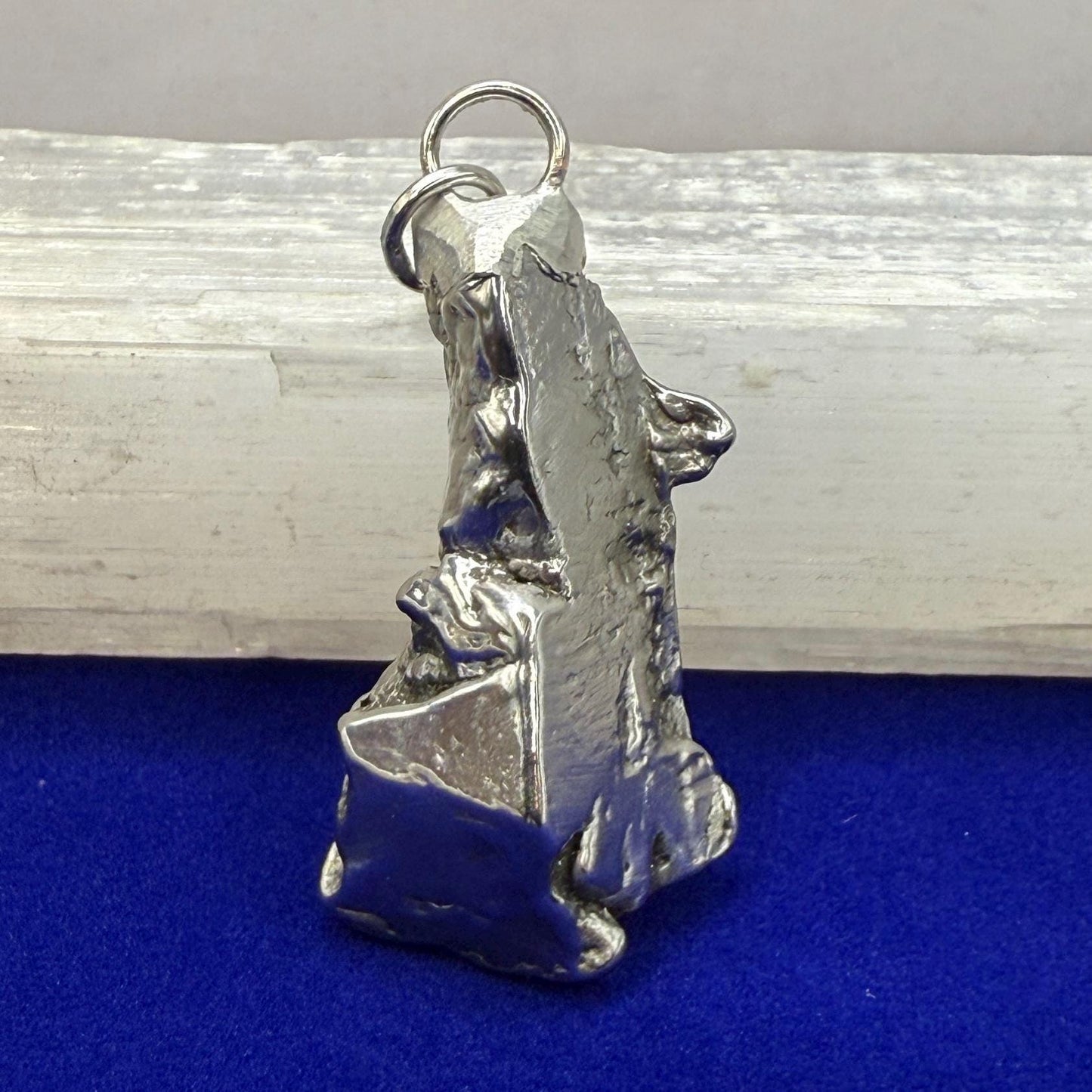 Beautiful Aletai Meteorite Pendant, 20.50 grams, Astronomy Gift, Authentic Meteorite, Meteorite Jewelry, Meteorite Pendant, COA, Space Gift