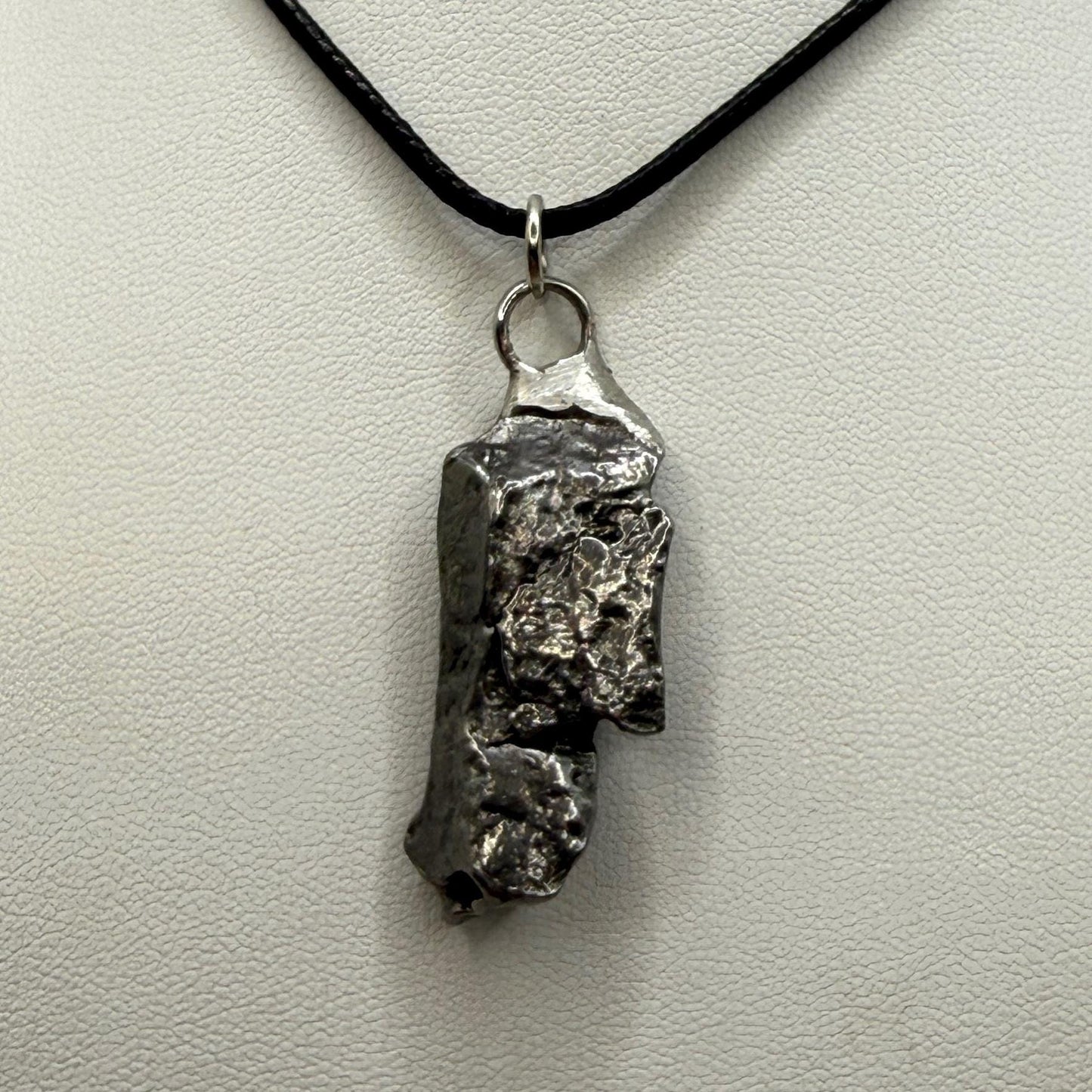 Beautiful Aletai Meteorite Pendant, 11.99 grams, Astronomy Gift, Authentic Meteorite, Meteorite Jewelry, Meteorite Pendant, COA, Space Gift