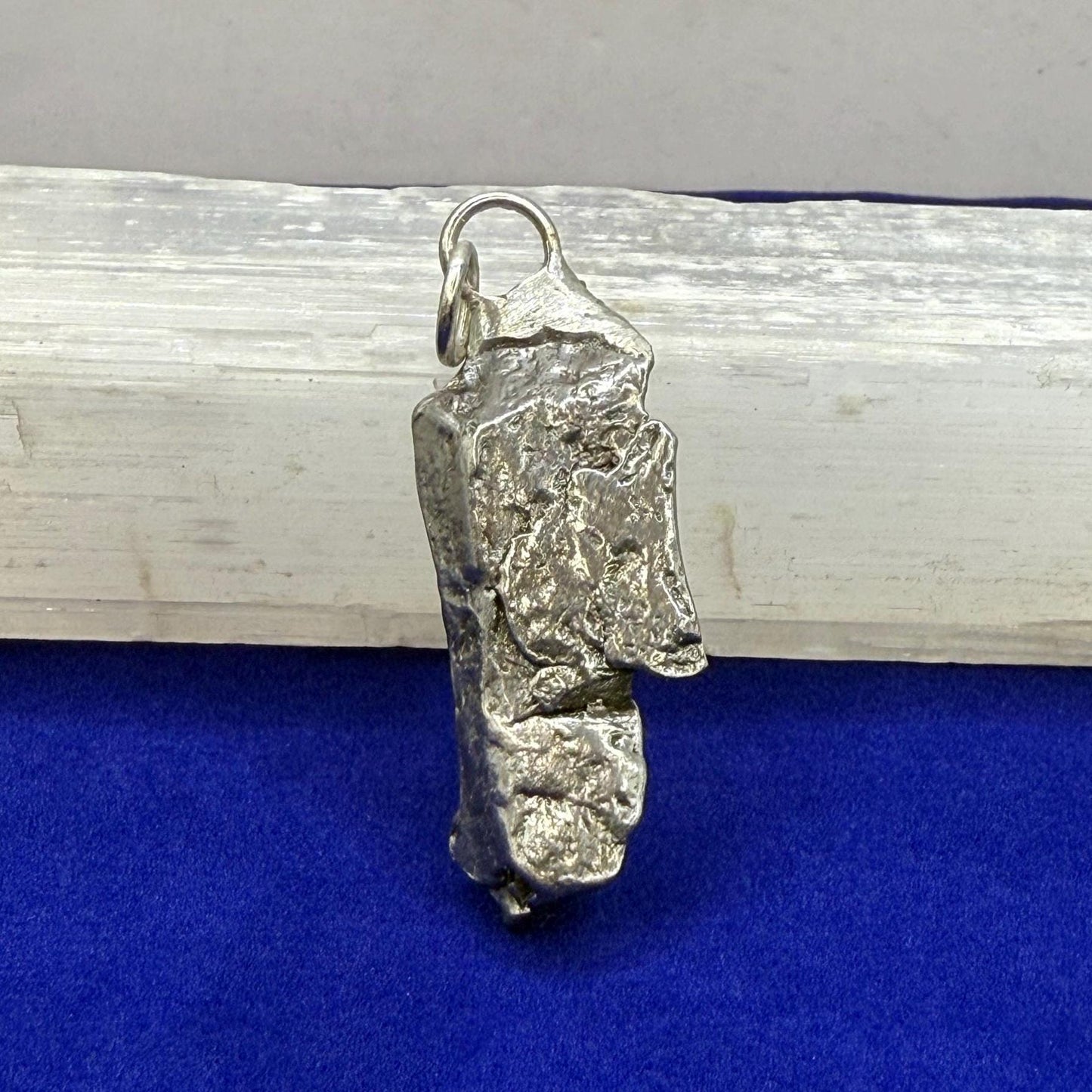 Beautiful Aletai Meteorite Pendant, 11.99 grams, Astronomy Gift, Authentic Meteorite, Meteorite Jewelry, Meteorite Pendant, COA, Space Gift