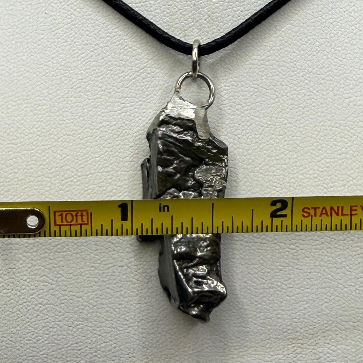 Beautiful Aletai Meteorite Pendant, 11.99 grams, Astronomy Gift, Authentic Meteorite, Meteorite Jewelry, Meteorite Pendant, COA, Space Gift