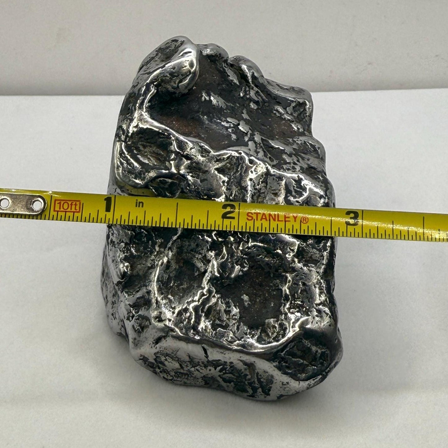 Beautiful Large Aletai Meteorite Specimen, 2.4 Lbs, Meteorite Collection, Astronomy Gift, Authentic Meteorite, Space Gift, Office Decor, Coa