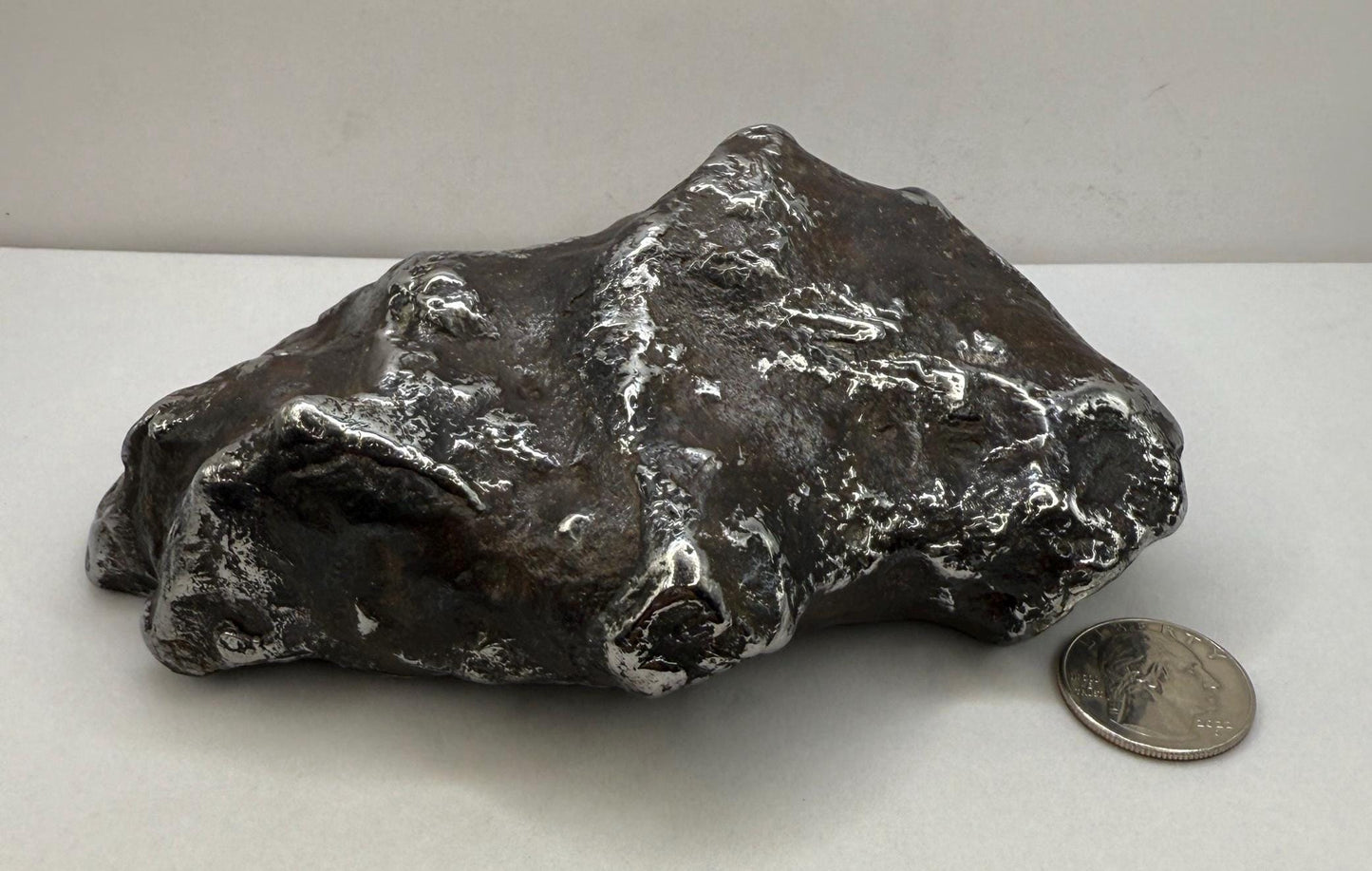 Beautiful Large Aletai Meteorite Specimen, 3 lbs 12oz, Meteorite Collection, Astronomy Gift, Authentic Meteorite, Space Gift, Office Decor