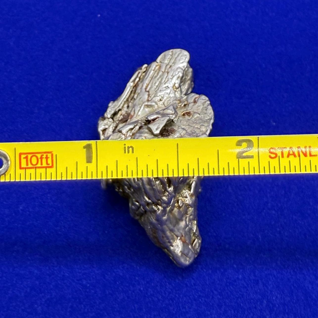 Beautiful Aletai Meteorite Specimen, 45.85 grams, COA, Meteorite Collection, Astronomy Gift, Authentic Iron Meteorite, Space Gift, Space