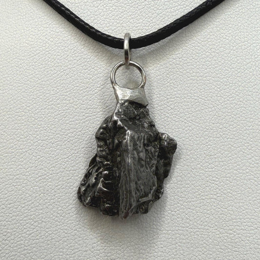 Beautiful Aletai Meteorite Pendant, 8.63 grams, Astronomy Gift, Authentic Meteorite, Meteorite Jewelry, Meteorite Pendant, COA, Space Gift