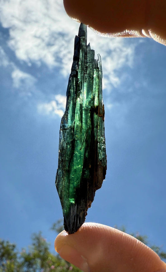 Rare Vivianite Crystal, Vivianite, Vivianite, Brazilian Vivianite, Reiki Energy, Crystal Collection, Reiki, 7.21 grams| 36.05 carats