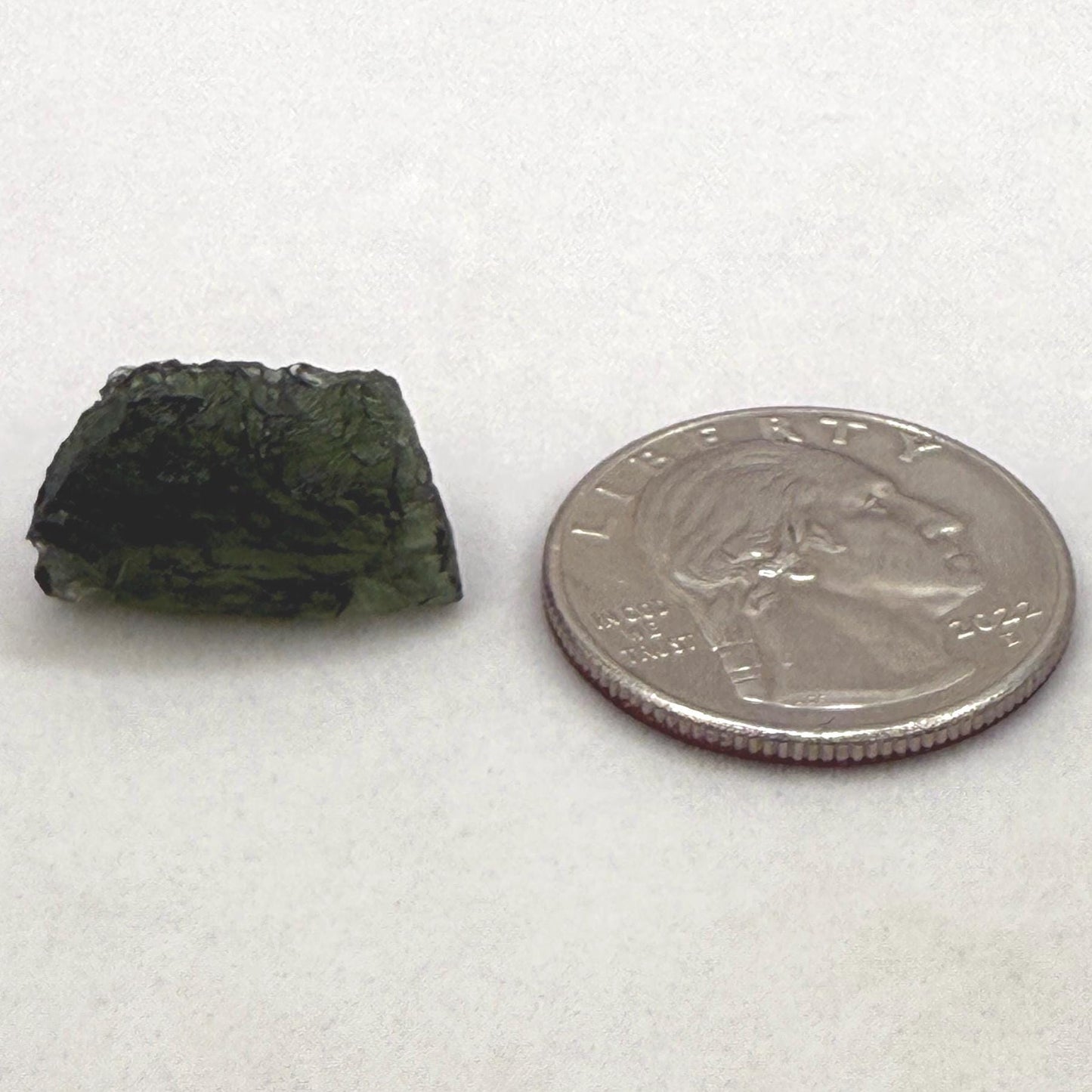 Moldavite Tektite Specimen, Authentic Moldavite, Transformation, Manifestation, Reiki, Authentic Moldavite Specimen, 2.46 grams/12.3 carats
