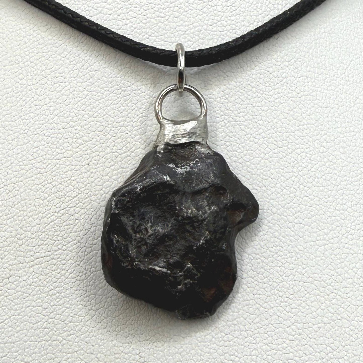 Agoudal Meteorite Pendant, Agoudal, Astronomy Gift, Space Gift, Iron Meteorite, Handmade Pendant, Authentic Iron Meteorite, 10.12 Grams
