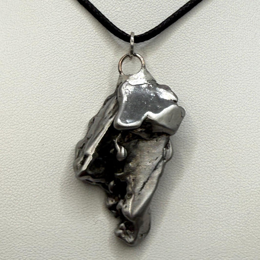 Beautiful Aletai Meteorite Pendant, 32.25 grams, Astronomy Gift, Authentic Meteorite, Meteorite Jewelry, Meteorite Pendant, COA, Space Gift
