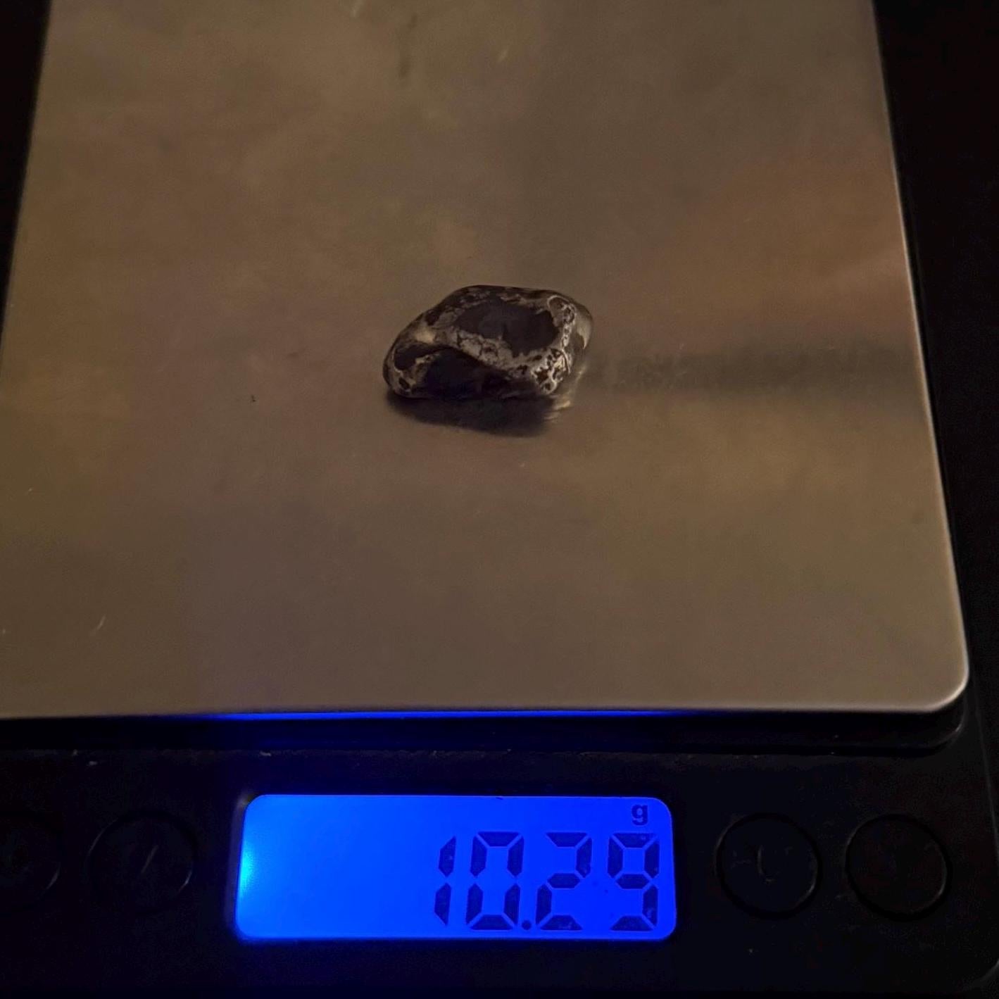 Sikhote-Alin Meteorite “Russia” Specimen 10.29 grams, Authentic Meteorite, Space Gift, Meteorite Collection, Space, Astronomy Gift