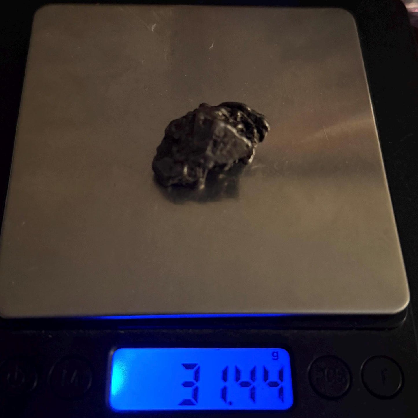 Beautiful Aletai Meteorite Specimen, 31.44 grams, COA, Meteorite Collection, Astronomy Gift, Authentic Iron Meteorite, Space Gift, Space