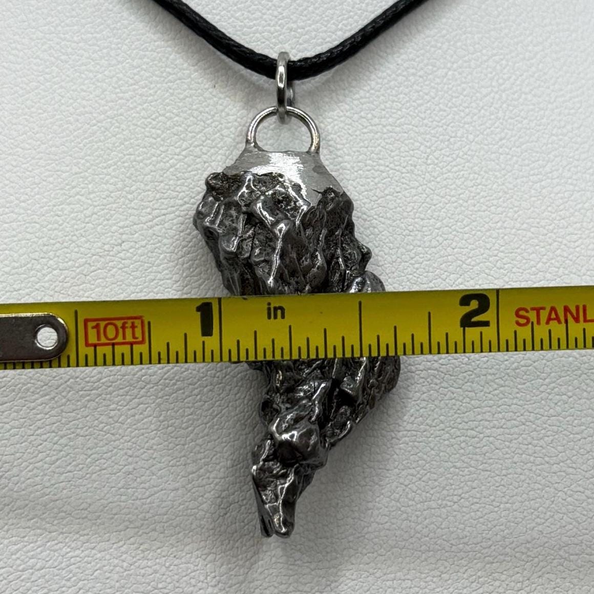Beautiful Meteorite Campo del Cielo Pendant 15.31 grams, Astronomy Gift, Authentic Meteorite, Meteorite Jewelry, Meteorite Pendant, COA