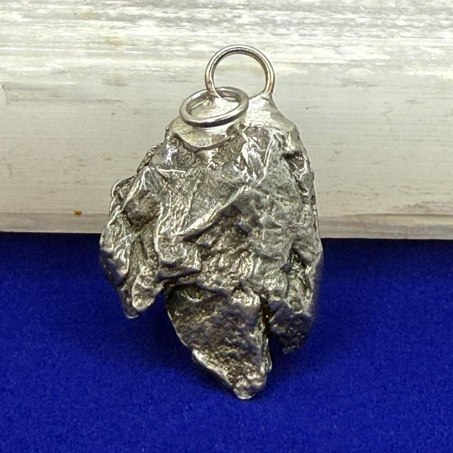 Beautiful Meteorite Campo del Cielo Pendant 17.70 grams, Astronomy Gift, Authentic Meteorite, Meteorite Jewelry, Meteorite Pendant, COA