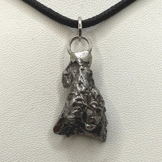 Beautiful Meteorite Campo del Cielo Pendant 9.66 grams, Astronomy Gift, Authentic Meteorite, Meteorite Jewelry, Meteorite Pendant, COA