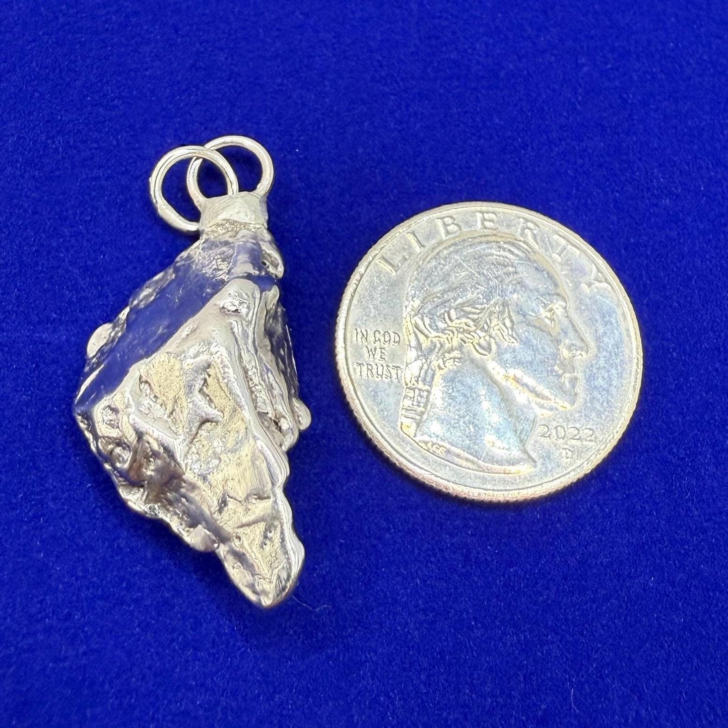 Beautiful Aletai Meteorite Pendant, 12.69 grams, Astronomy Gift, Authentic Meteorite, Meteorite Jewelry, Meteorite Pendant, COA, Space Gift