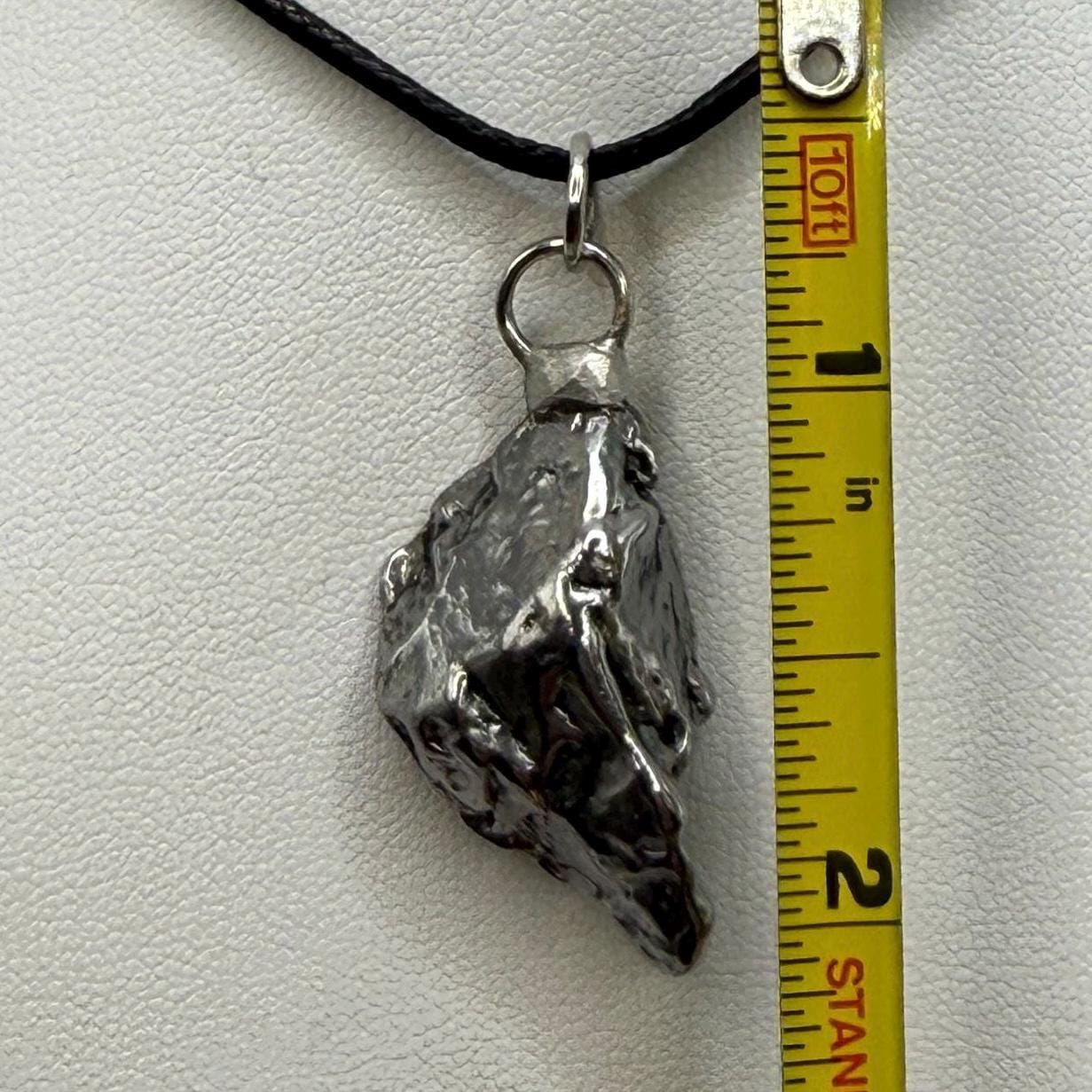 Beautiful Aletai Meteorite Pendant, 12.69 grams, Astronomy Gift, Authentic Meteorite, Meteorite Jewelry, Meteorite Pendant, COA, Space Gift