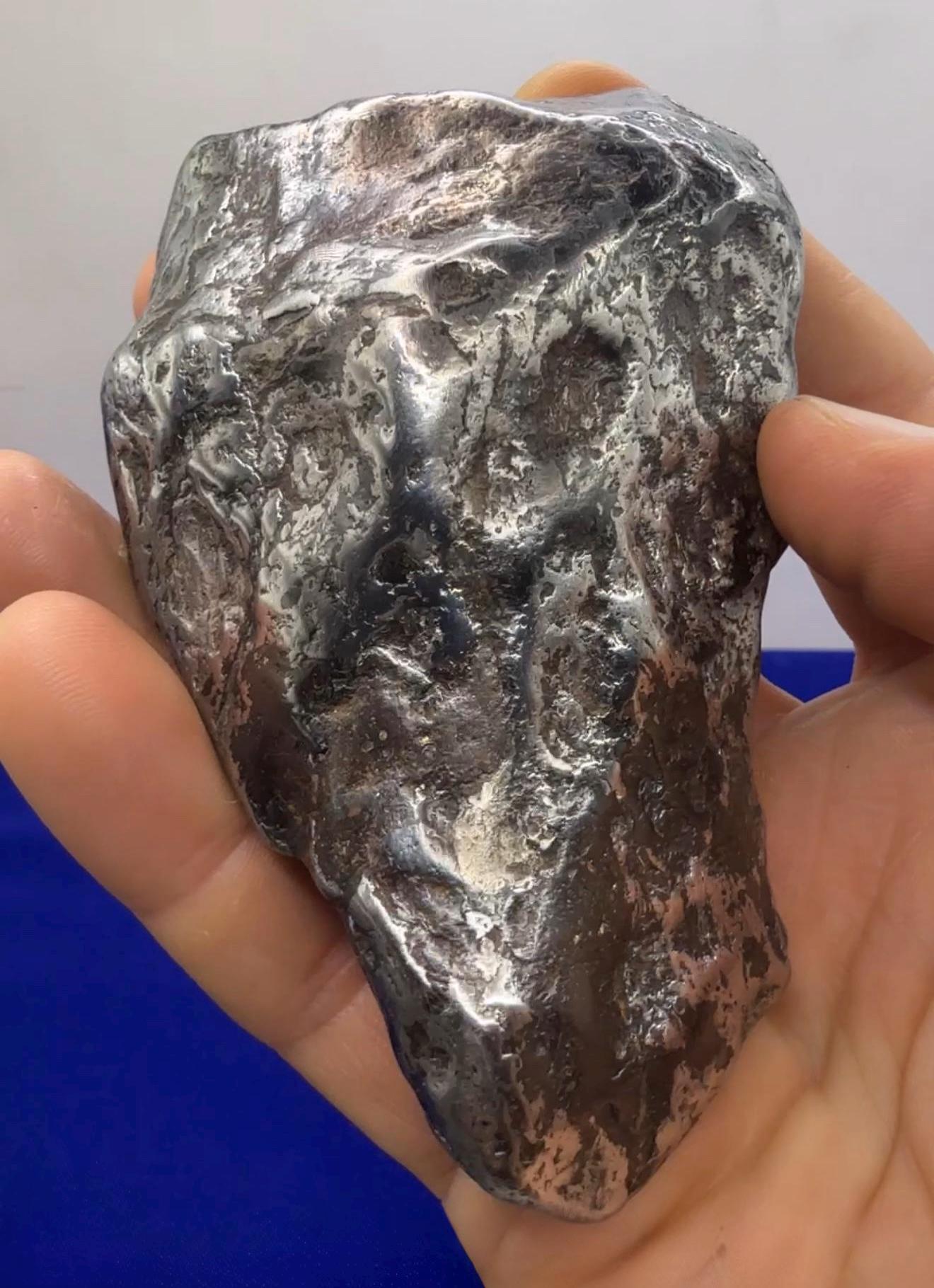 Beautiful Large Aletai Meteorite Specimen, 1 lb 5.5oz, Meteorite Collection, Astronomy Gift, Authentic Meteorite, Space Gift, Office Decor