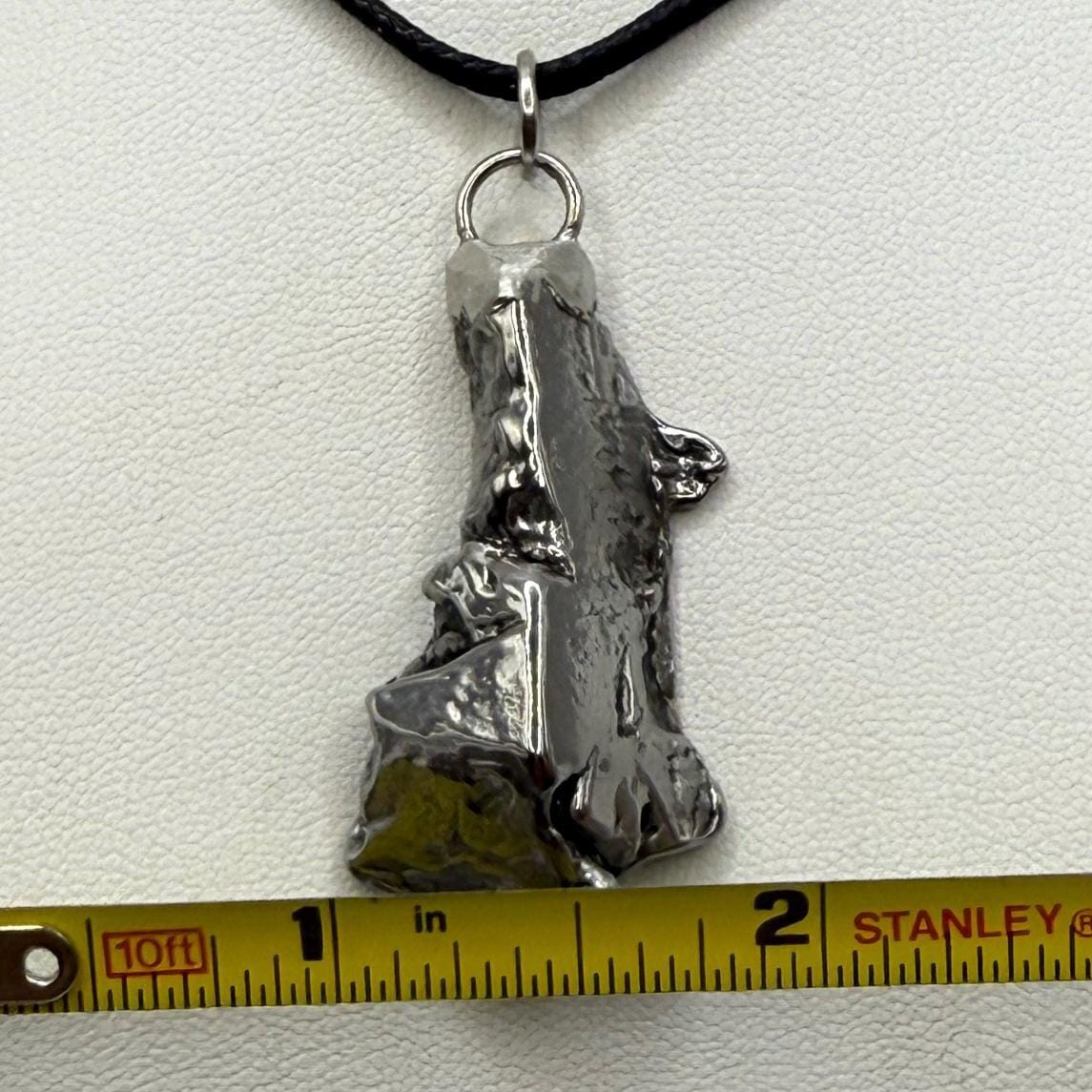 Beautiful Aletai Meteorite Pendant, 20.50 grams, Astronomy Gift, Authentic Meteorite, Meteorite Jewelry, Meteorite Pendant, COA, Space Gift