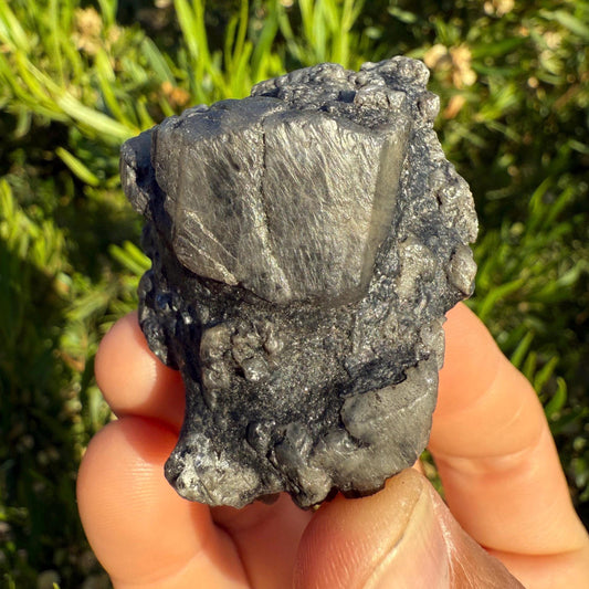 Phenacite|Phenakite Crystal, Brazilian Phenacite, Black Phenacite, Biotite, Authentic Phenacite, Self Awakening, 59.16 grams/295.8 carats