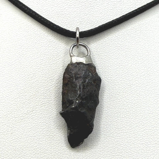 Rare Canyon Diablo Meteorite Pendant 7.58 grams, Beautiful and unique meteorite formation, Astronomy Gift, Space Gift, Iron Meteorite