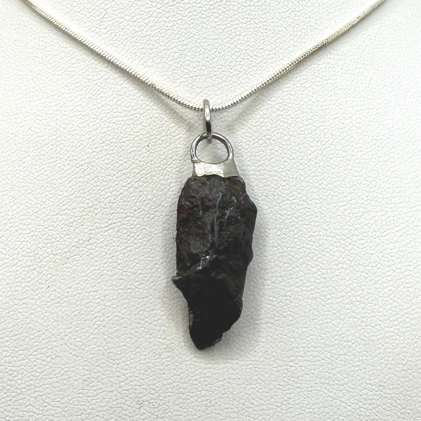Rare Canyon Diablo Meteorite Pendant 7.58 grams, Beautiful and unique meteorite formation, Astronomy Gift, Space Gift, Iron Meteorite