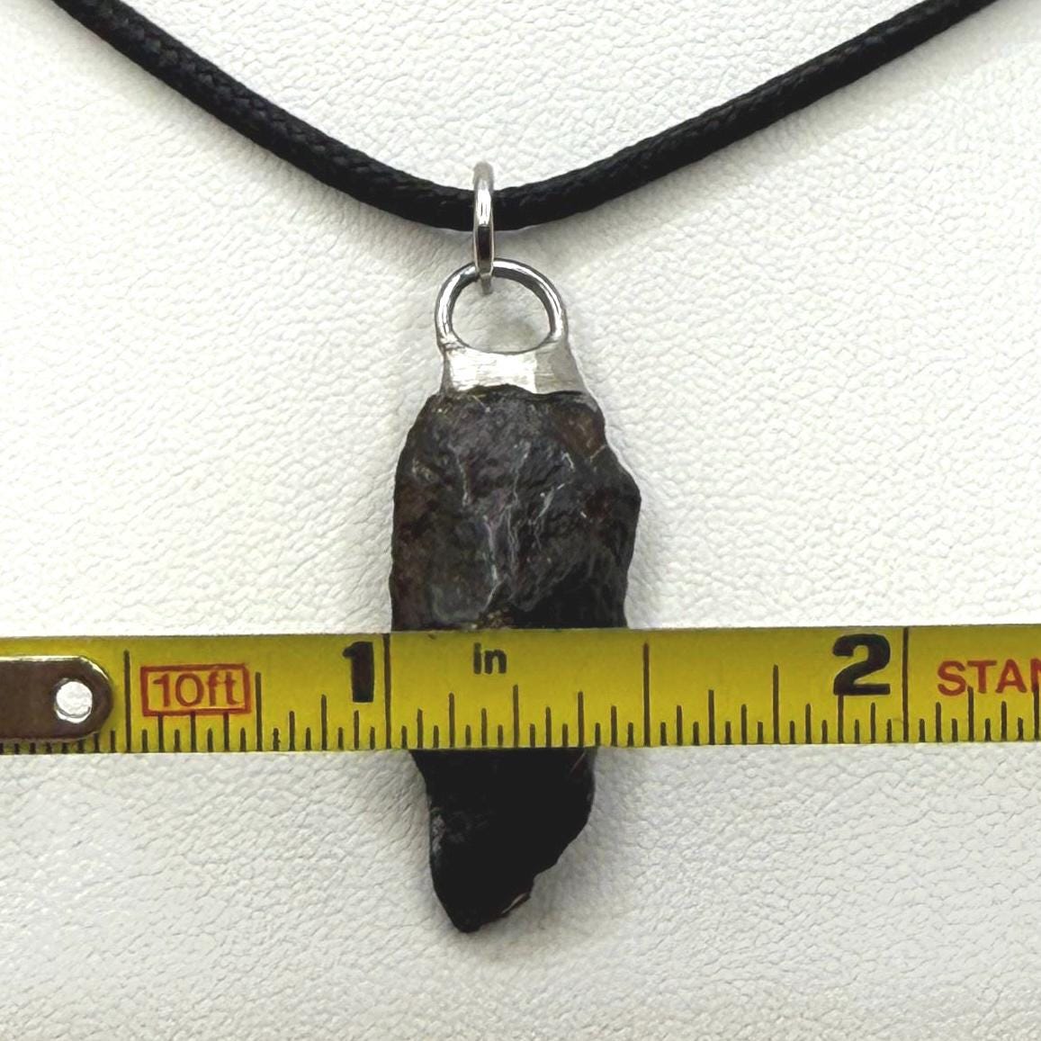 Rare Canyon Diablo Meteorite Pendant 7.58 grams, Beautiful and unique meteorite formation, Astronomy Gift, Space Gift, Iron Meteorite
