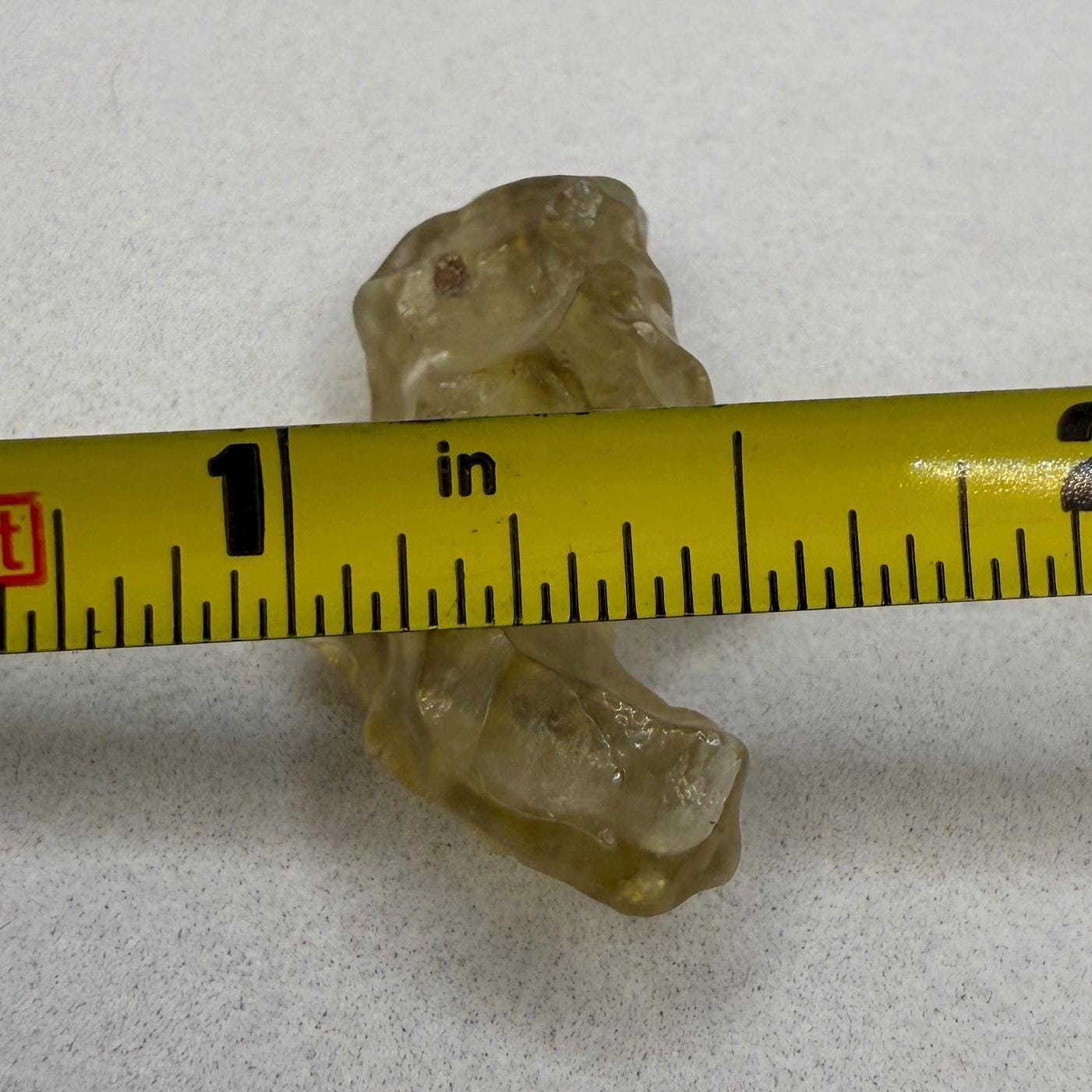 Libyan Desert Glass, Top Quality, Smooth Specimen, Reiki, Libyan Gold Tektite, Golden Moldavite, Manifestation, Astronomy Gift, 2.29 grams