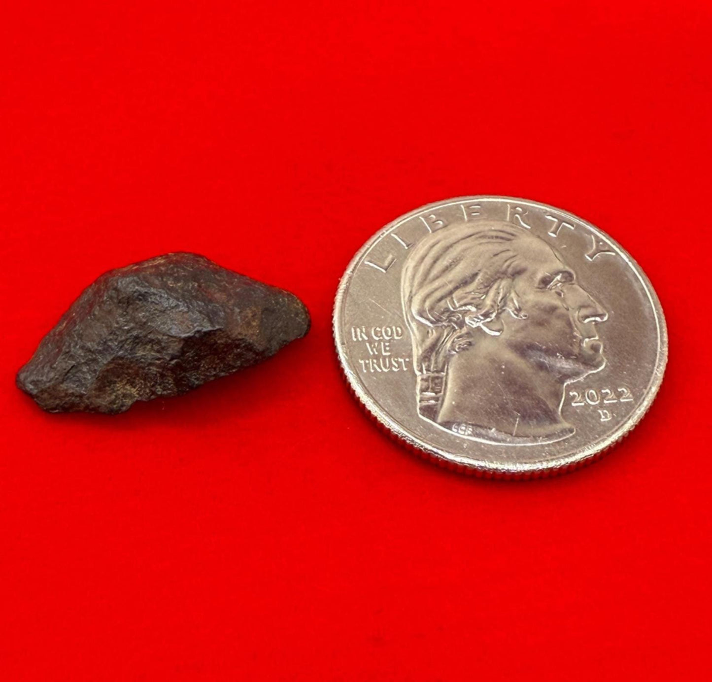 Gibeon Meteorite, Namibia, Iron IVA, 3.86 grams, Rare Meteorite, Iron Meteorite, Astronomy Gift, Space Gift, African Meteorite